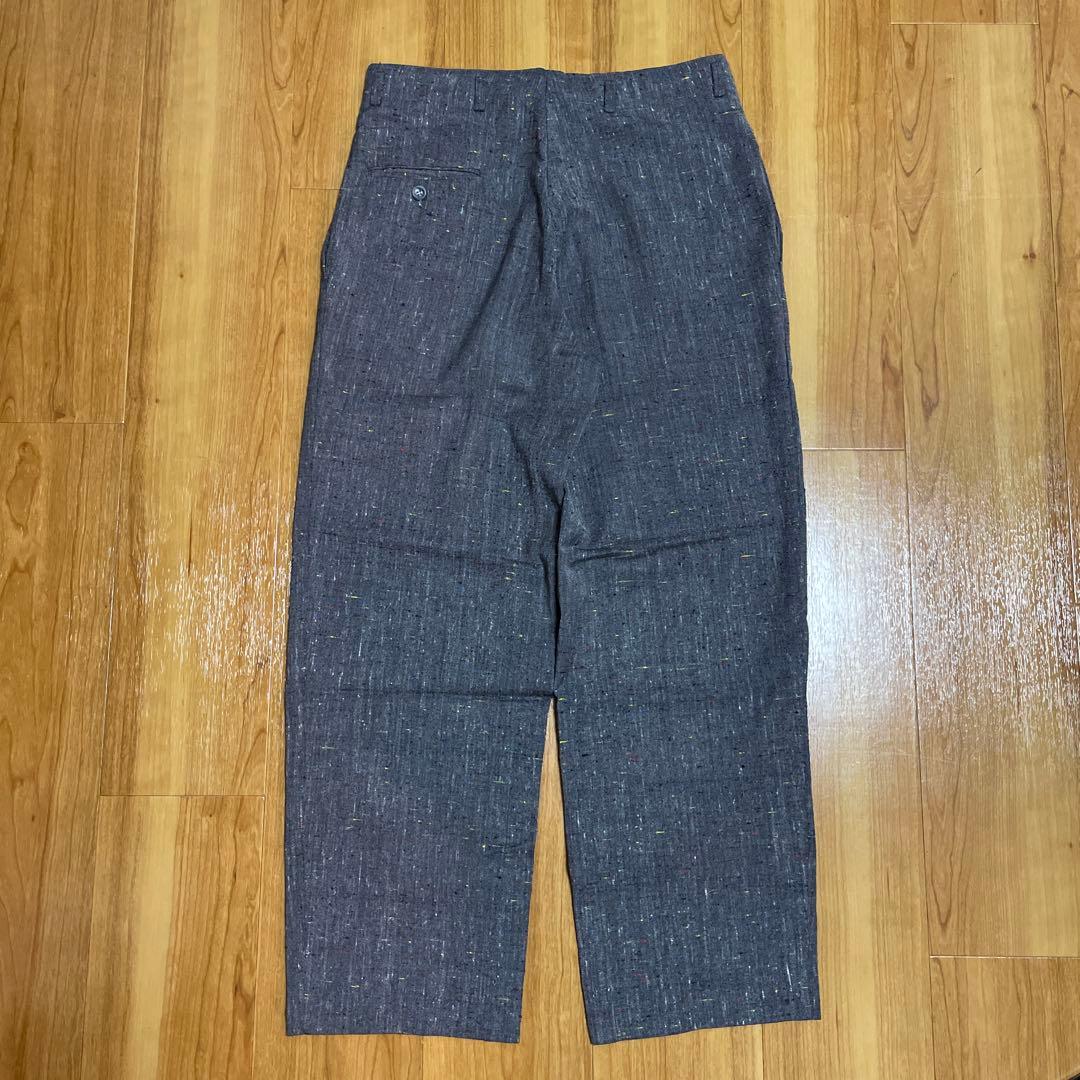 80s COTLER USA製 カスリ スラックス ネップ vintage