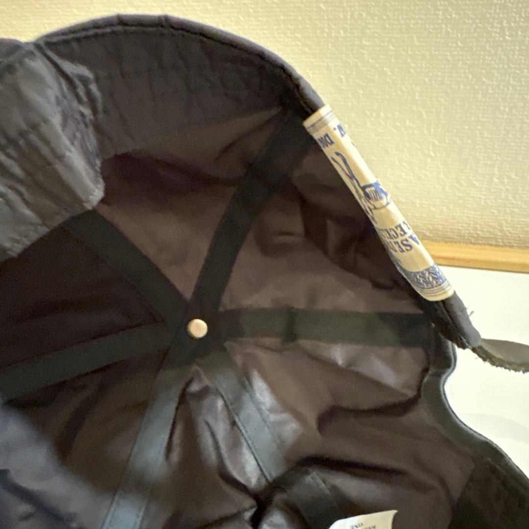 hwdog 東京店舗限定　ダークグレー ロゴ刺繍キャップ