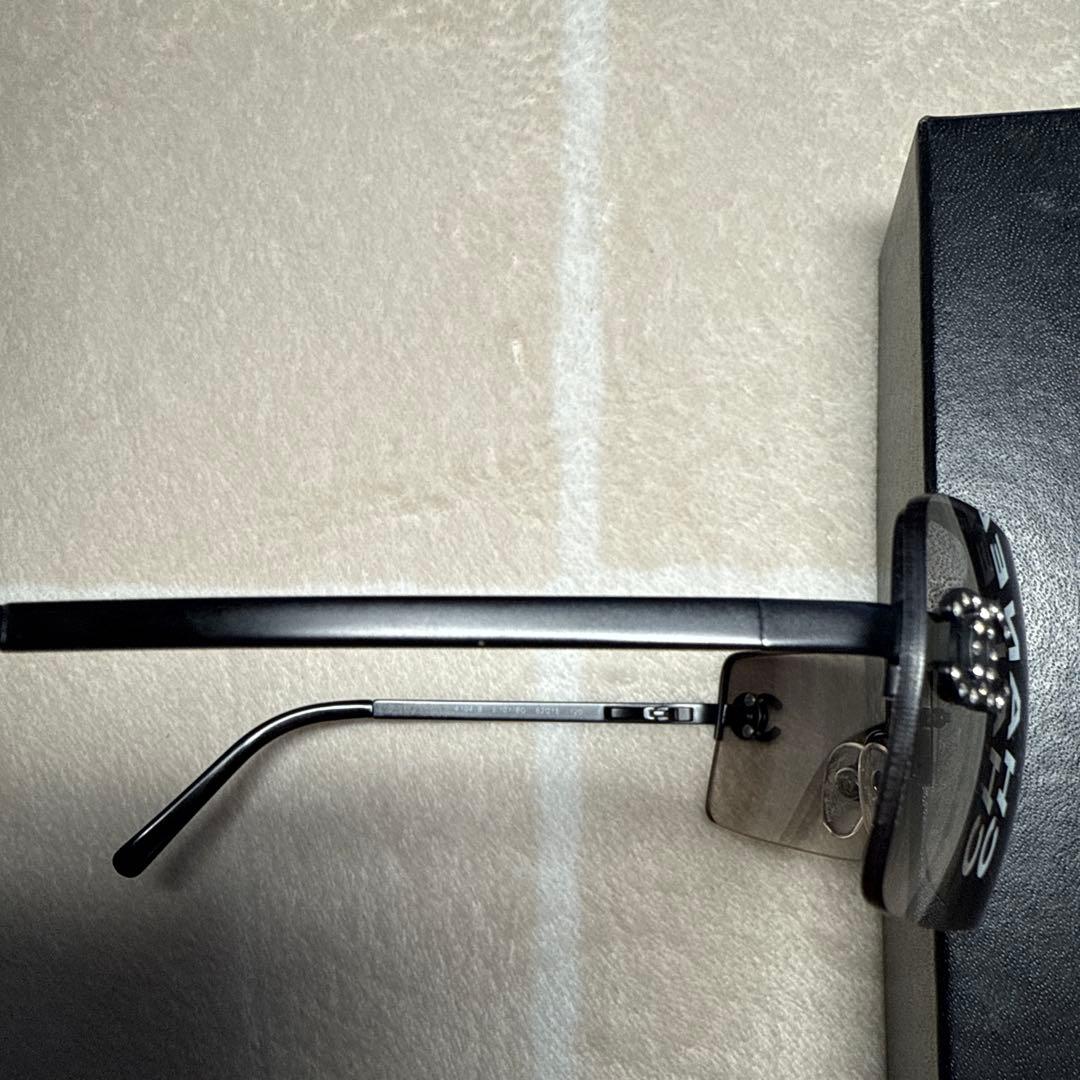 CHANEL サングラス 4104-B リムレス ココマーク グラデーション