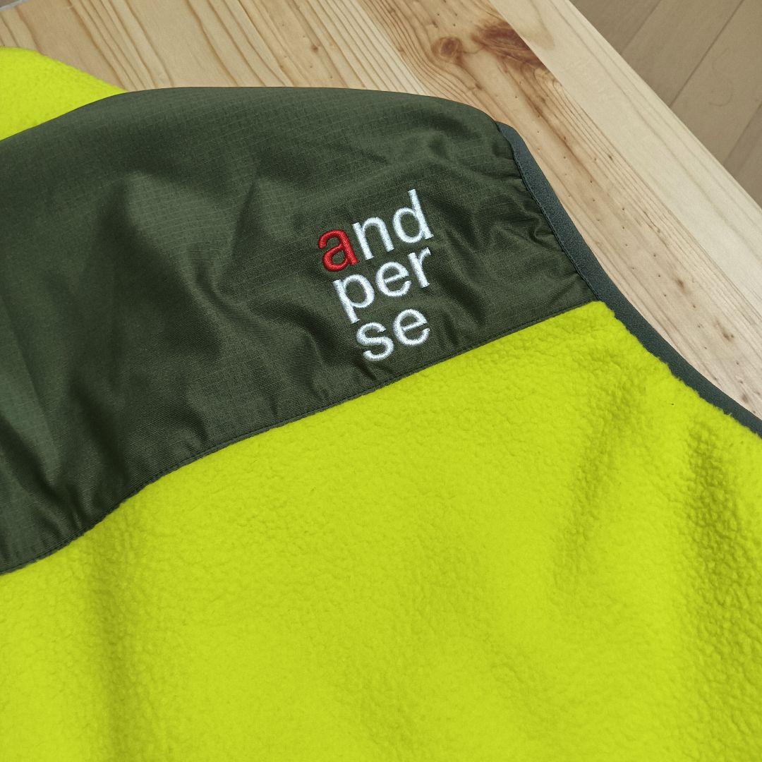 and per se 中綿ベスト リバーシブル フリース LLサイズ アンパスィ