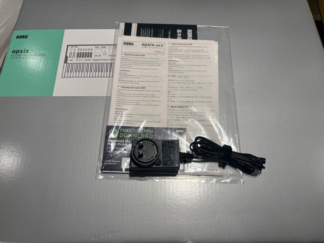 KORG opsix mk II ほぼ未使用
