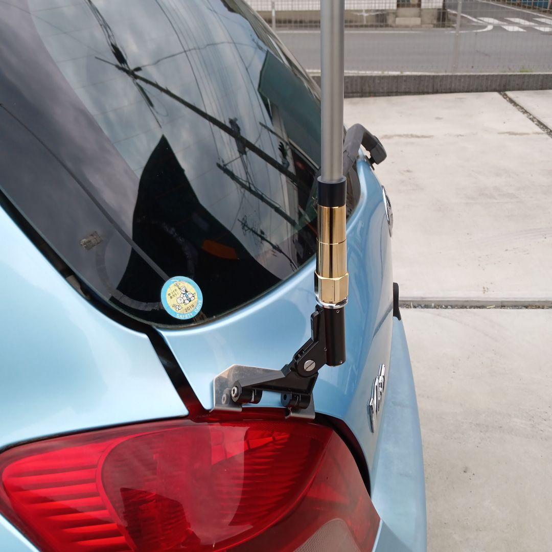 国産パイオニアパーソナルアンテナタイプ・基台付きアンテナ風林火山白色