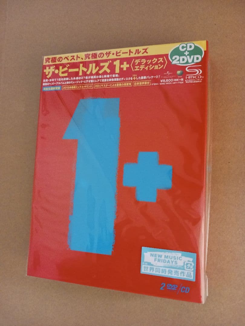 ☆お値下げ☆新品未開封「ビートルズ 1+」DXエディションCD+2DVD+ブック