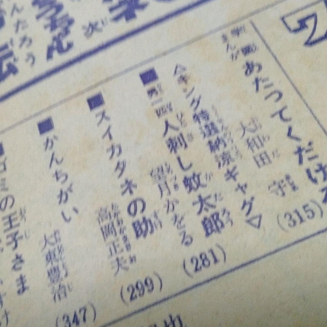 ワイルド7　特集号　週刊少年キング　1973年　望月三起也　血のロープ　飛葉