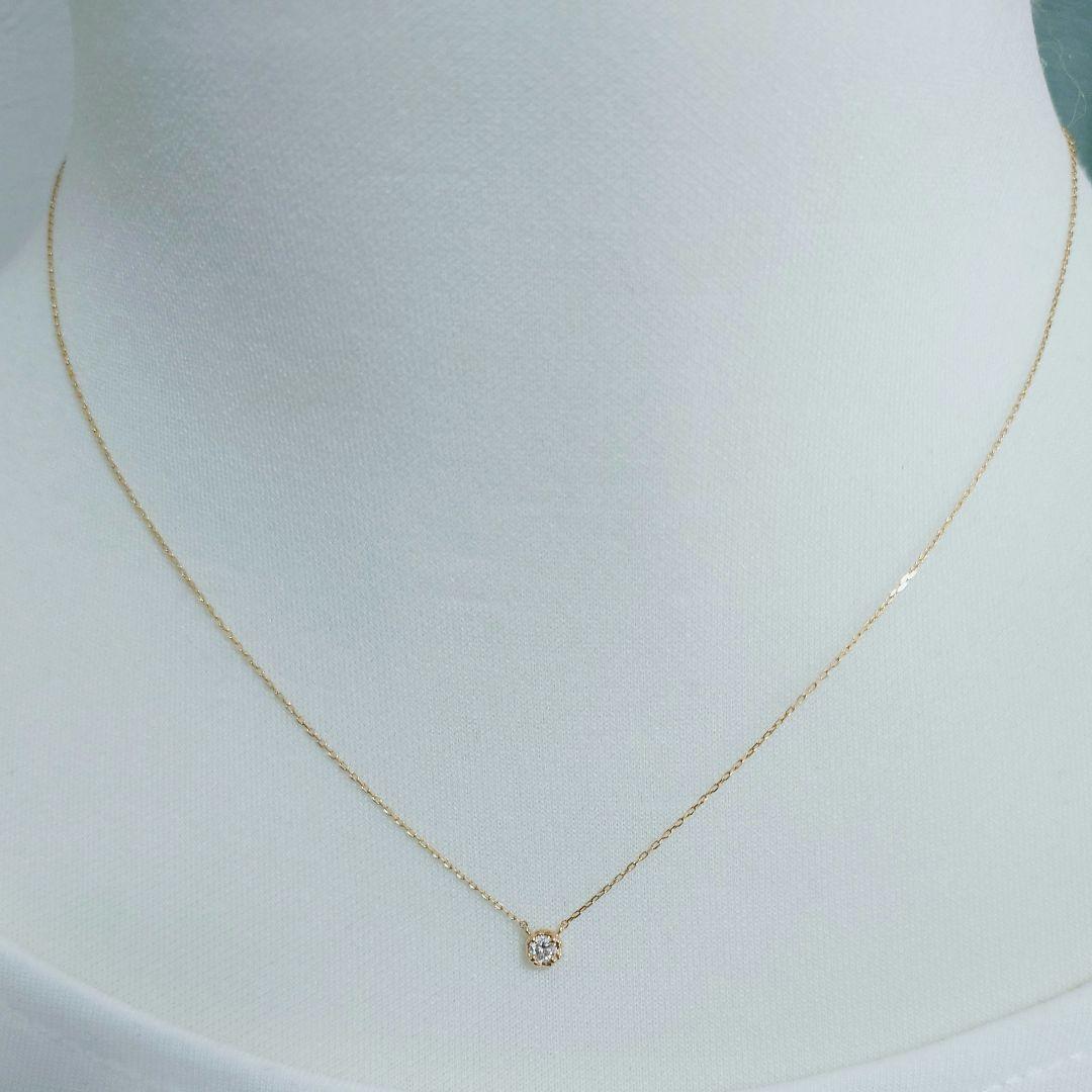 アーカー K18ダイヤモンドネックレス 18金 ダイヤ AHKAH