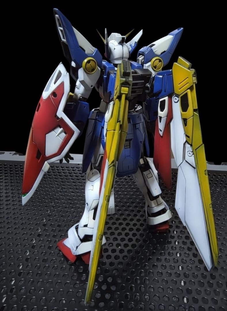 【全塗装】RG ウィングガンダムゼロ つや消し ガンプラ 完成品