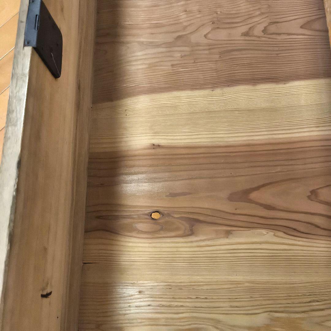 古家具　木製チェスト　ローチェスト　テレビ台　押入れタンス　引出し2段