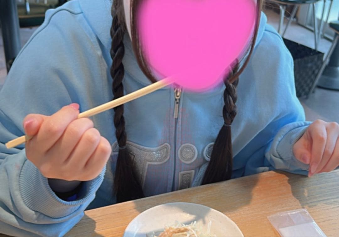 Tii ジップパーカー　水色　完売品