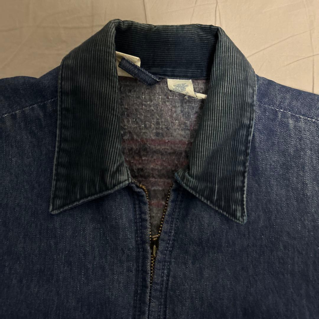 BLUE BELL 70年代 ブランケット付き デニムジャケット