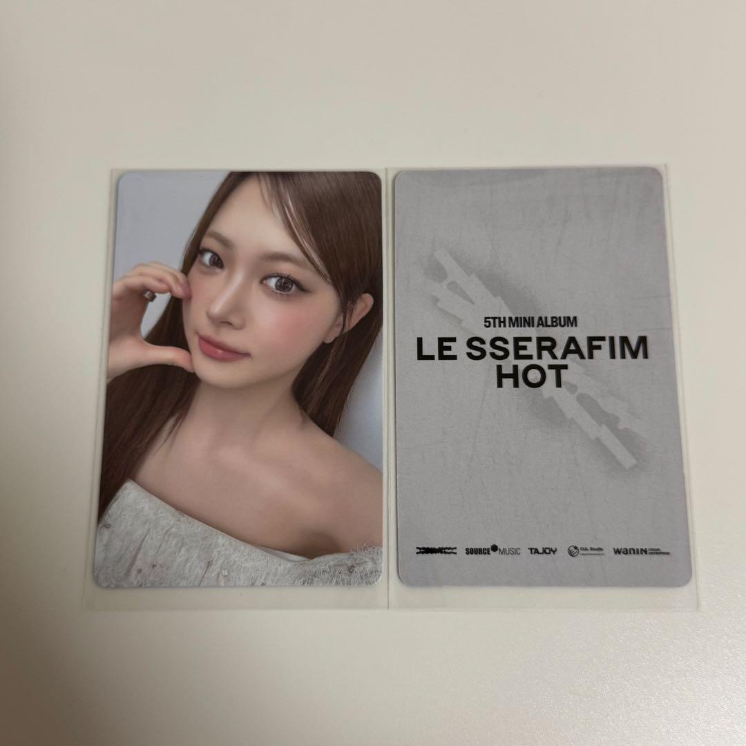 LE SSERAFIM ルセラ HOT 台北 台湾サイン会限定トレカ ウンチェ