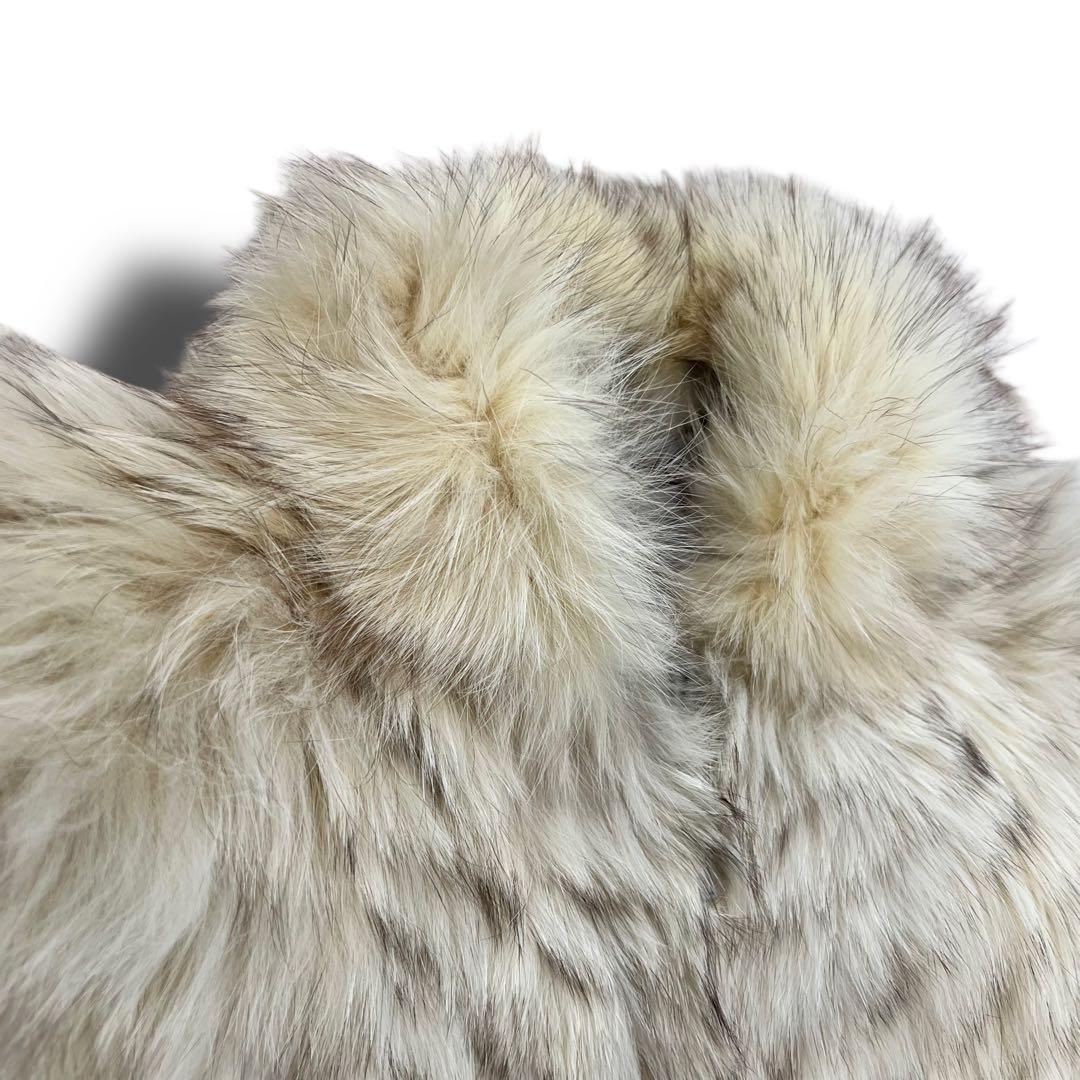 訳あり SAGA FOX 毛皮コート Lサイズ