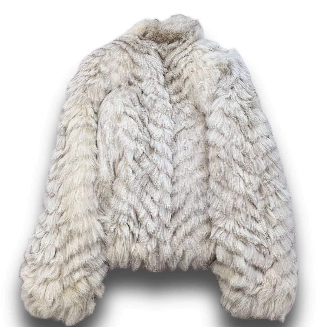 訳あり SAGA FOX 毛皮コート Lサイズ