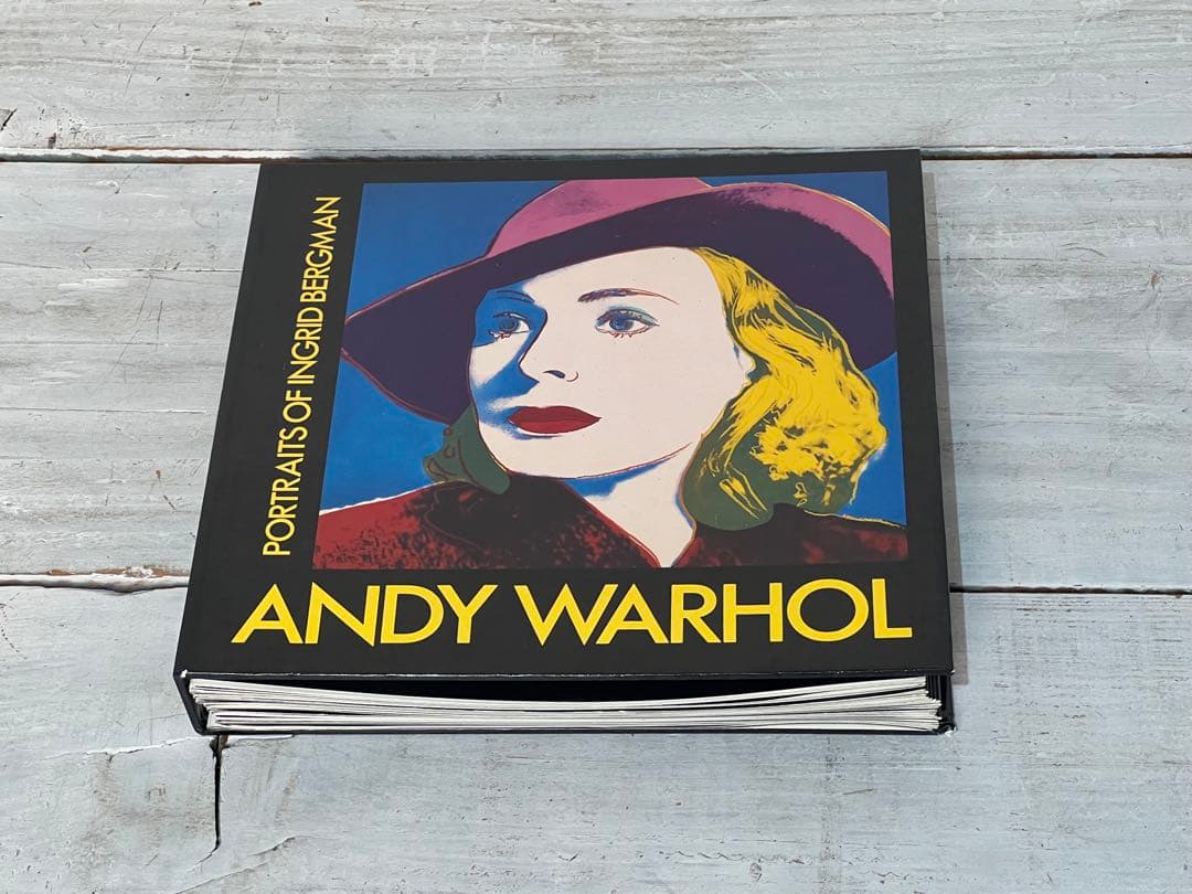 アート・デザイン・音楽 ANDY WARHOL PORTRAITS OF INGRID BERGMAN