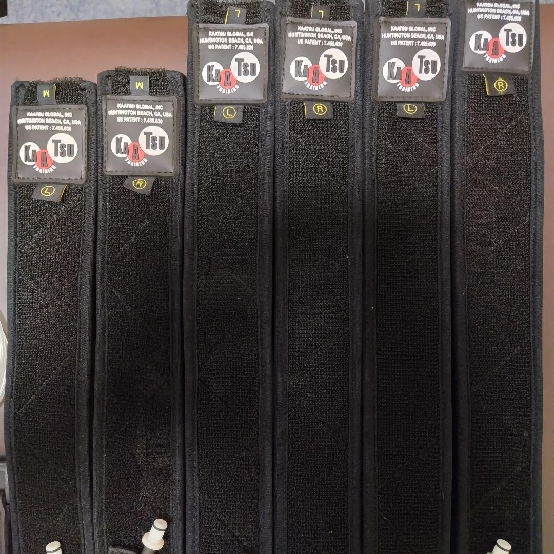 Kaatsuサイクル2.0 腕ベルト脚ベルト各3セット付き