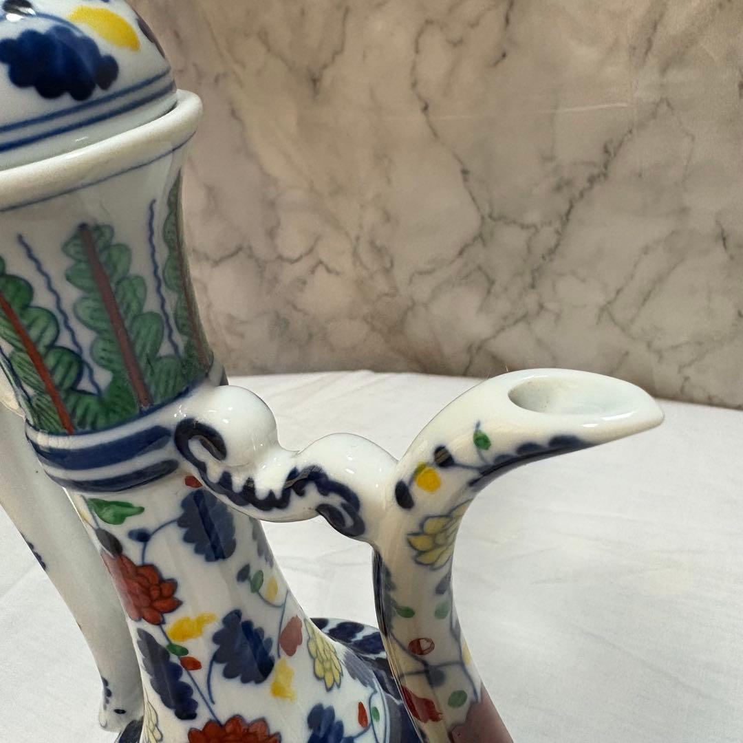 【骨董】大清雍正年製 景徳鎮 ピッチャー 水注 中国工芸 中国美術