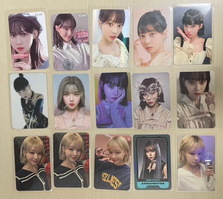 aespa ウィンター トレカセット