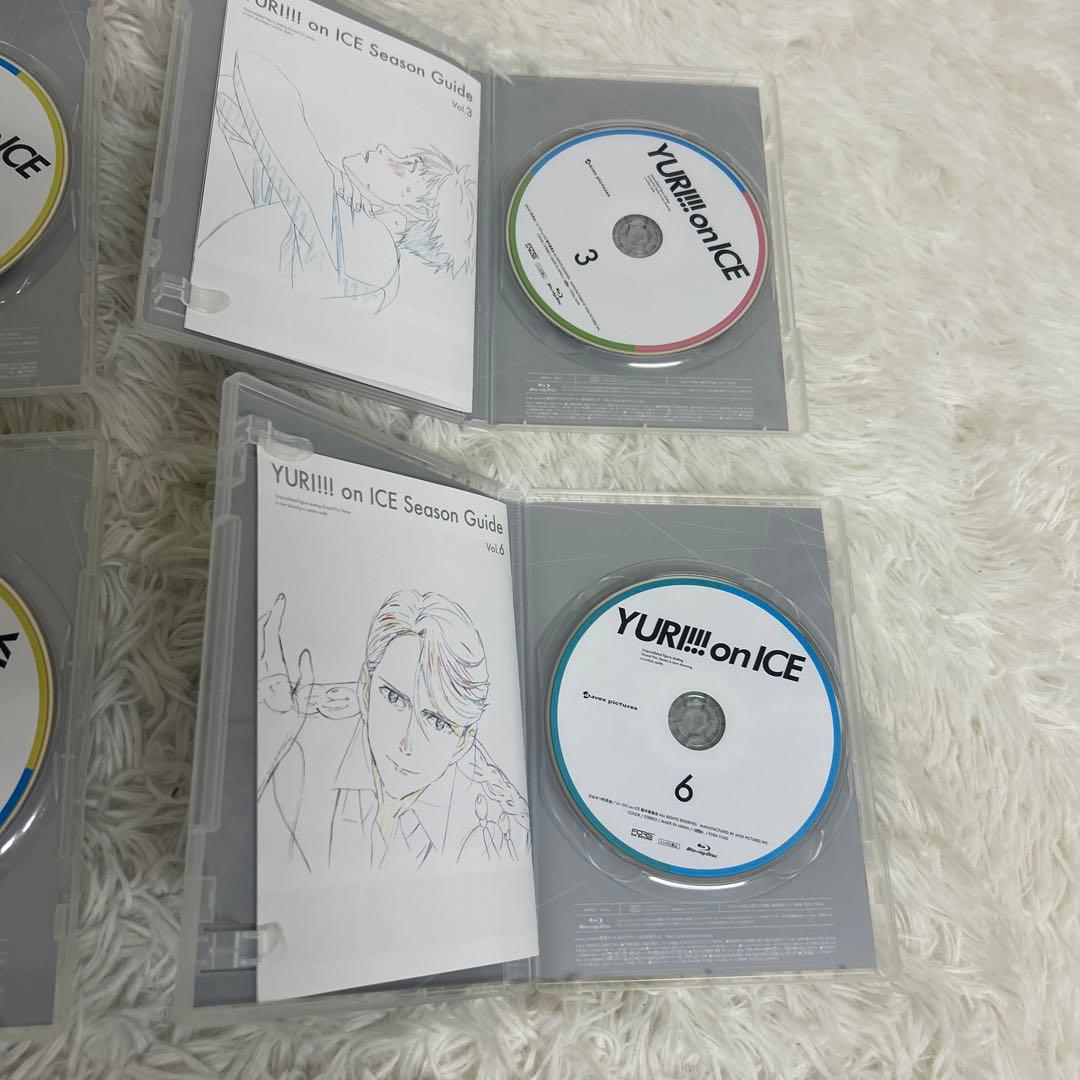 ユーリ!!! on ICE Blu-ray 全6巻セット　ケース付き