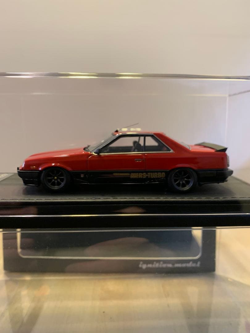 イグニッションモデル　1/43 スカイライン　RS-X ターボC レッド