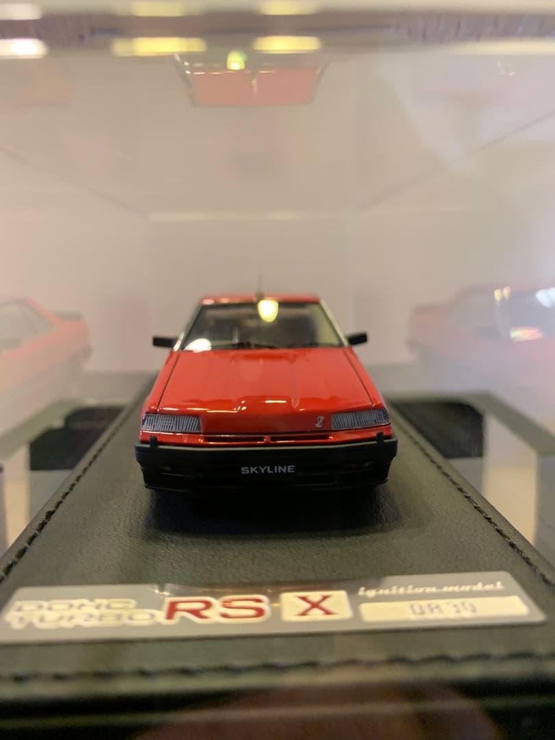 イグニッションモデル　1/43 スカイライン　RS-X ターボC レッド