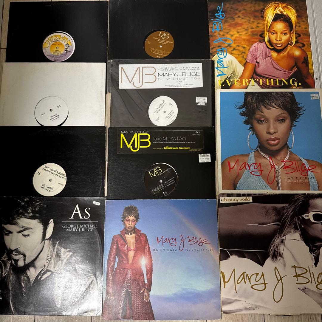 Mary J. Blige レコードセット　HIPHOP R&B 11枚セット