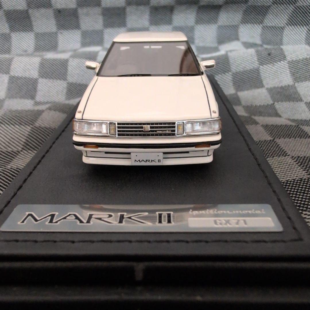 ソ*ン様 1/43 Toyota MarkII Grande GX71 ホワイト