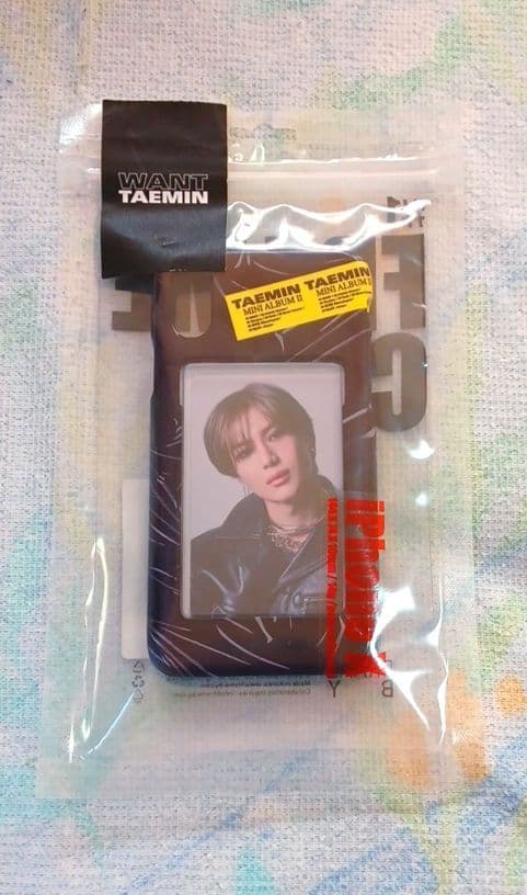 SHINee　テミン　WANT　IPHONE Xケース