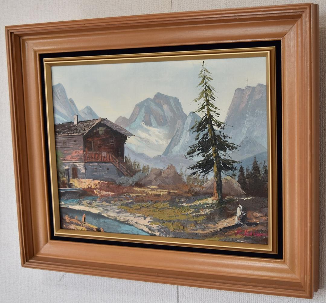 20世紀日本の画家＊創元会会長・日展評議員　工藤和夫　筆　油彩画