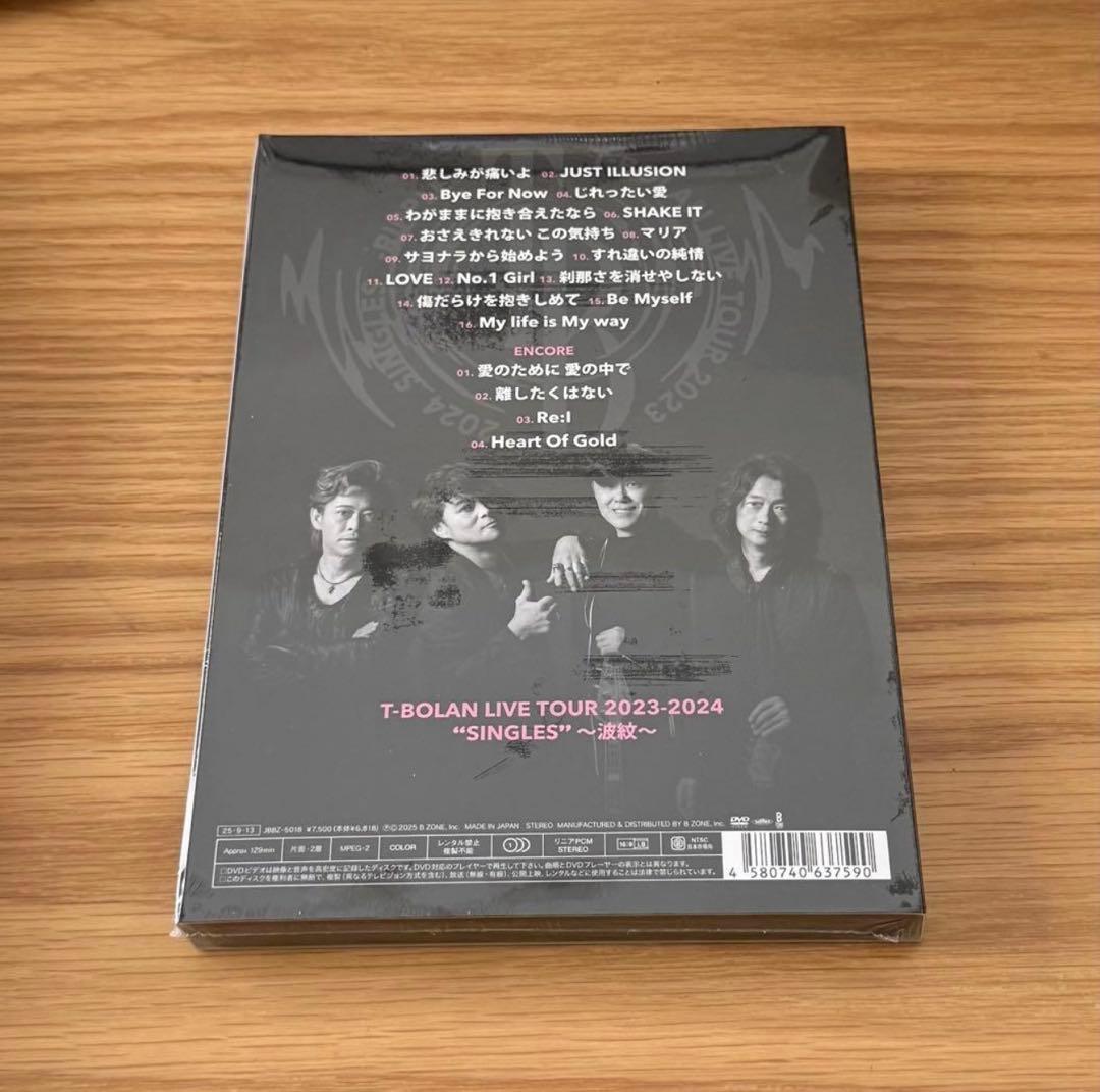 ミュージック T-BOLAN LIVE TOUR 2023-2024 SINGLES DVD