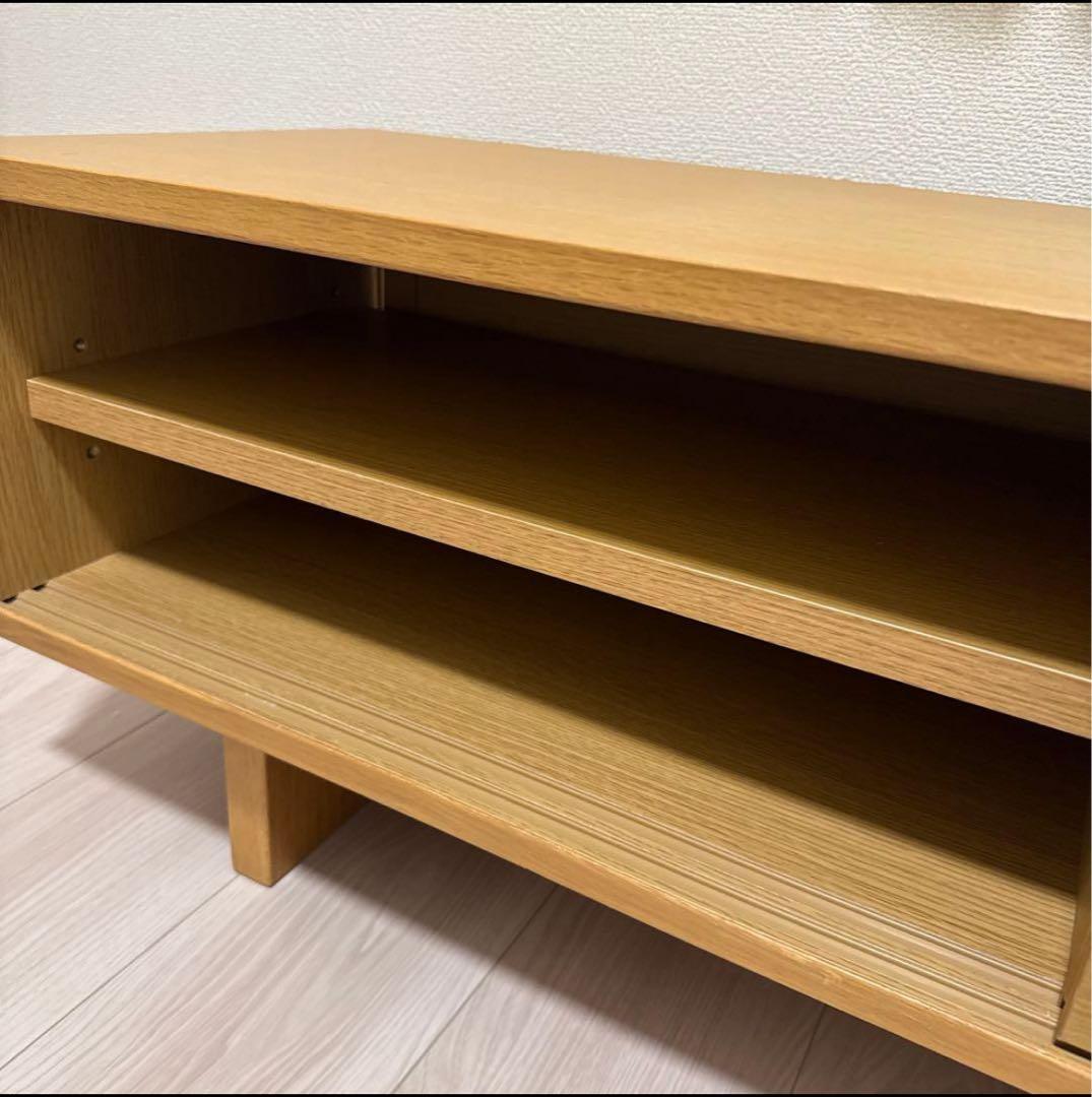 無印良品　テレビ台　テレビボード　オーク