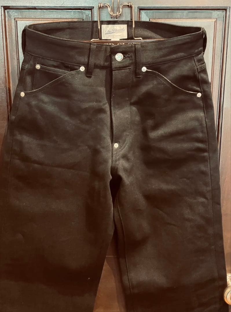 ブラードクロージング DENIM JACKET DENIM PANTSブラック