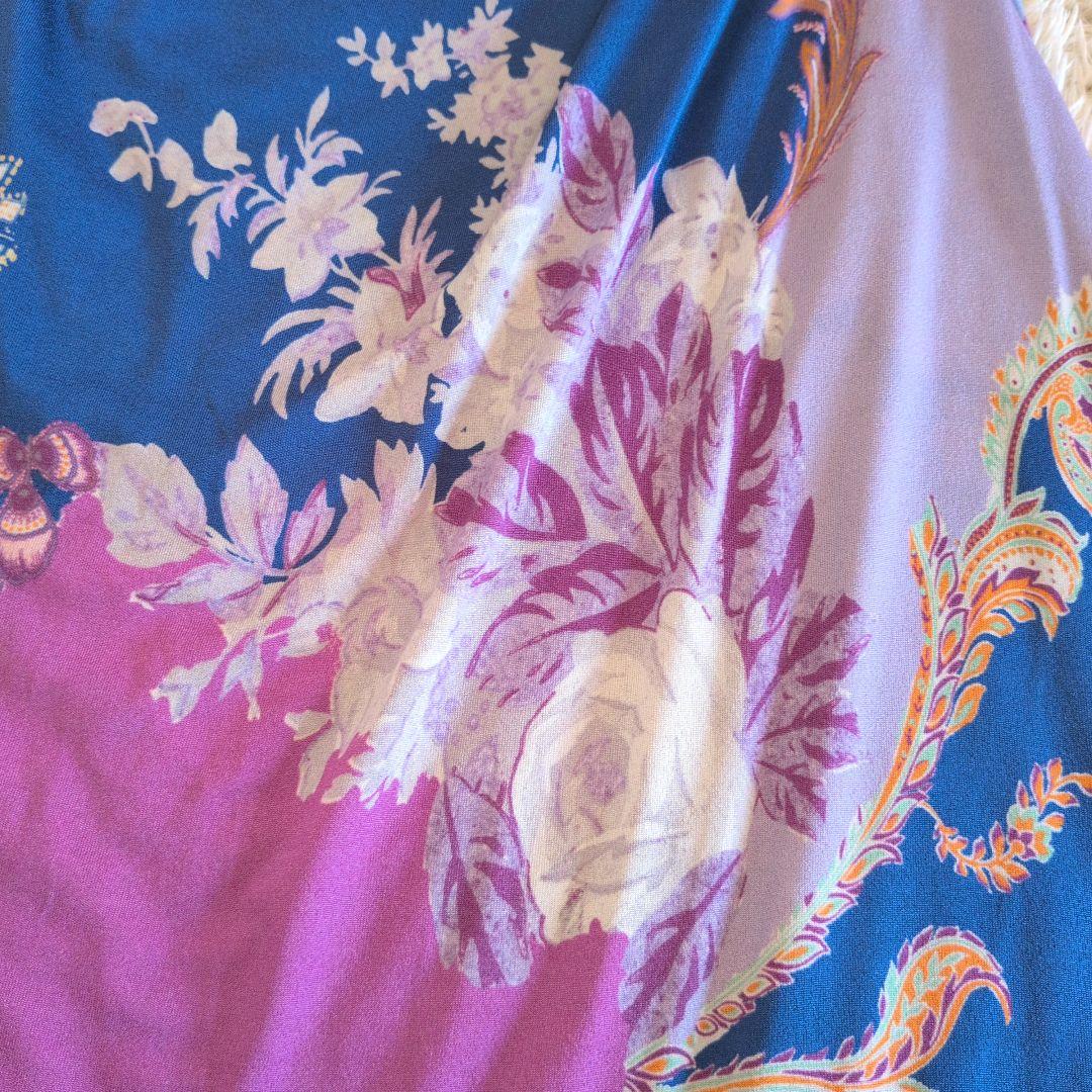 イタリア製★ETRO　ロングワンピース　花柄　size44
