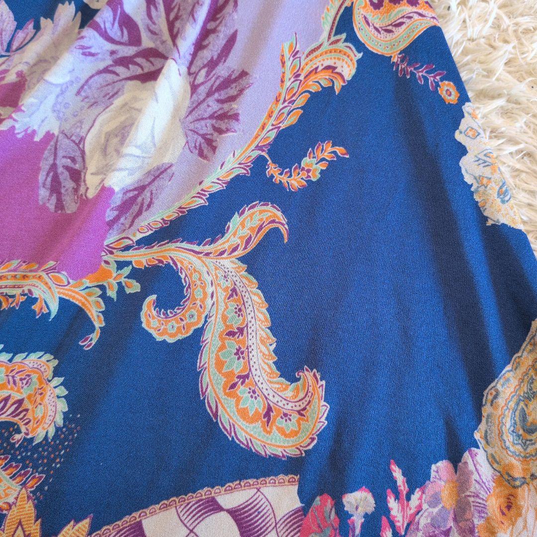 イタリア製★ETRO　ロングワンピース　花柄　size44