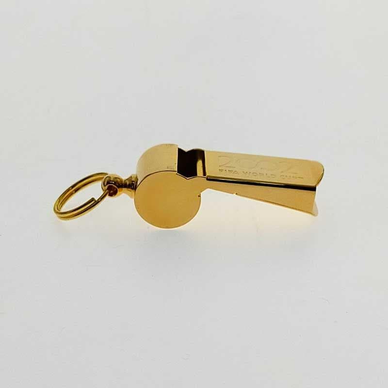 【野田鶴声社ホイッスル】2002日韓ワールドカップ公式モデル（ゴールド）