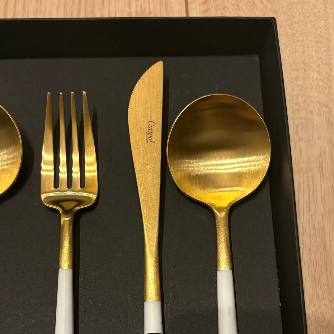 Cutipol(クチポール) GOA White Gold ディナー6本セット