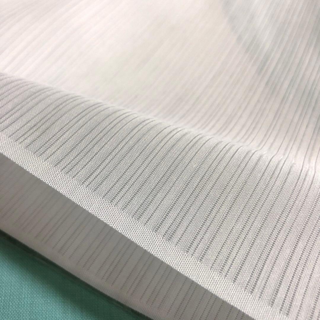 東レ爽竹横絽白長襦袢 反物のみ　単品　新品