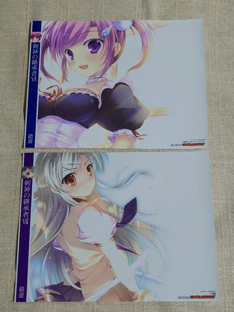 剣神の継承者　特典ブックカバー　11枚セット