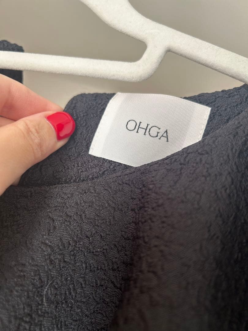 OHGA ビッグカラーブラウス