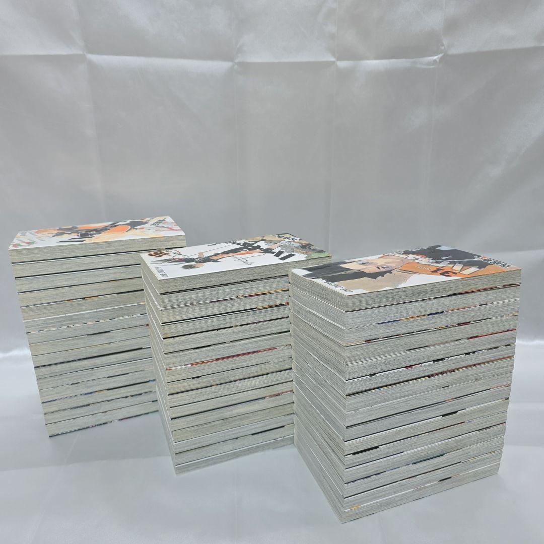 ハイキュー 全45巻セット[完]/全巻簡易クリーニング済み/H01