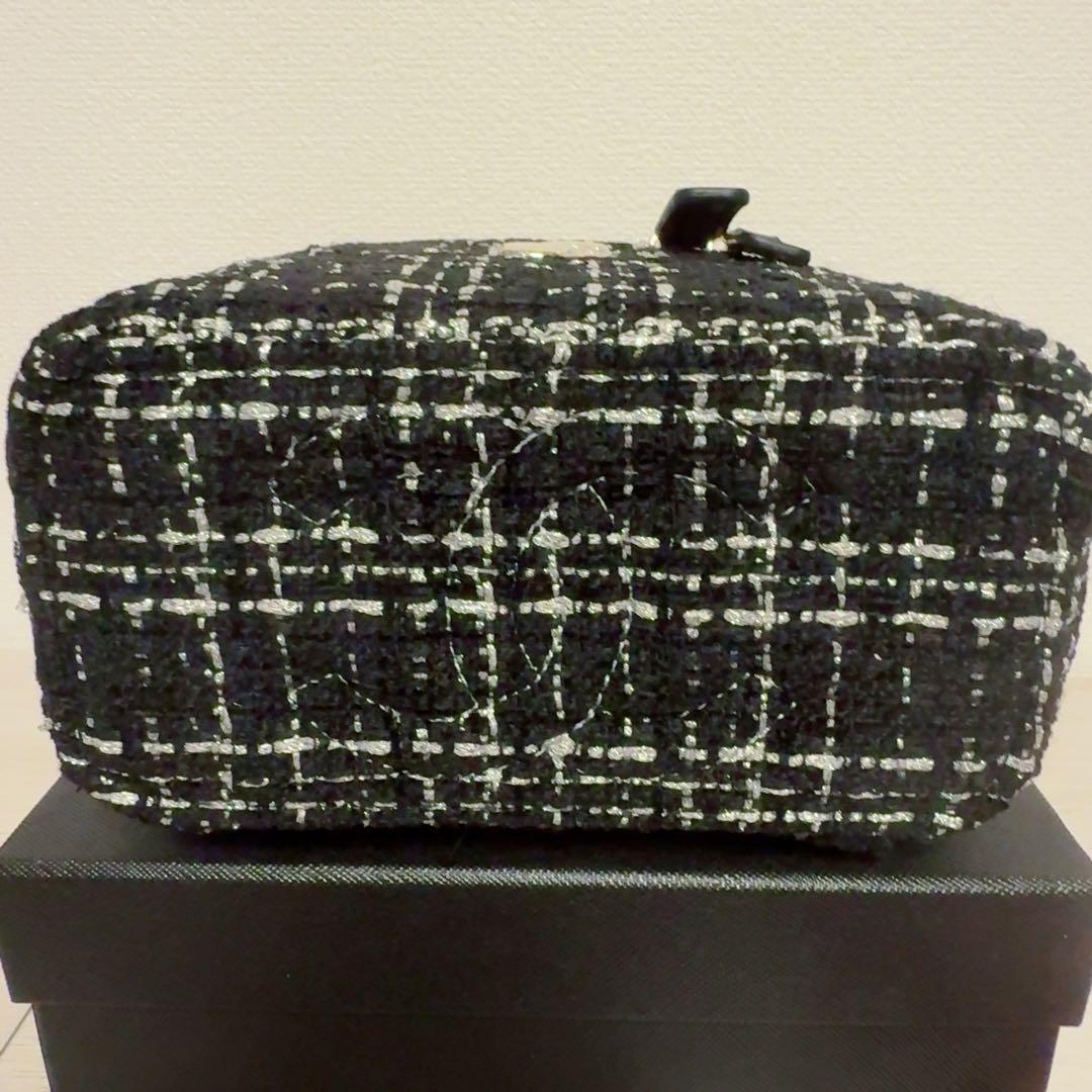 CHANEL ノベルティショルダーバッグ バニティ ツイード