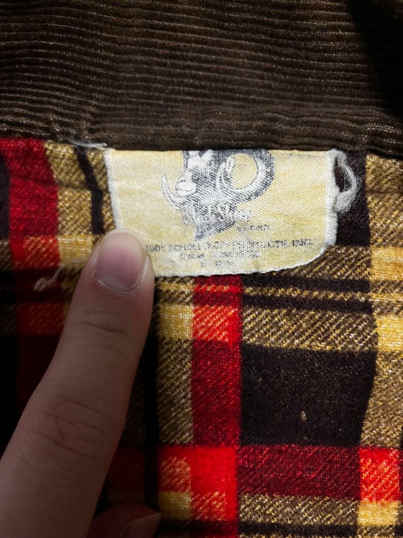 60s 70s BlackSheep ダックハンターカモ　ハンティングジャケット