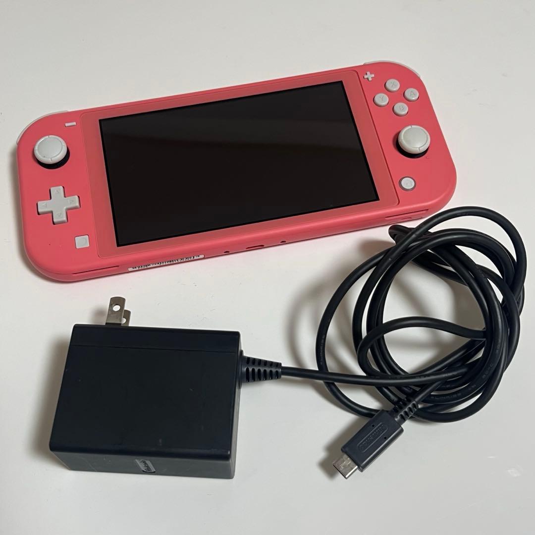 Nintendo Switch Lite ピンク 本体・充電器