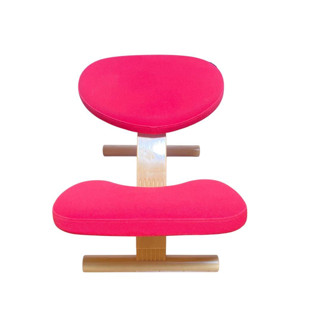 バランスチェア サカモトハウス balans Easy 赤 ショートフレーム