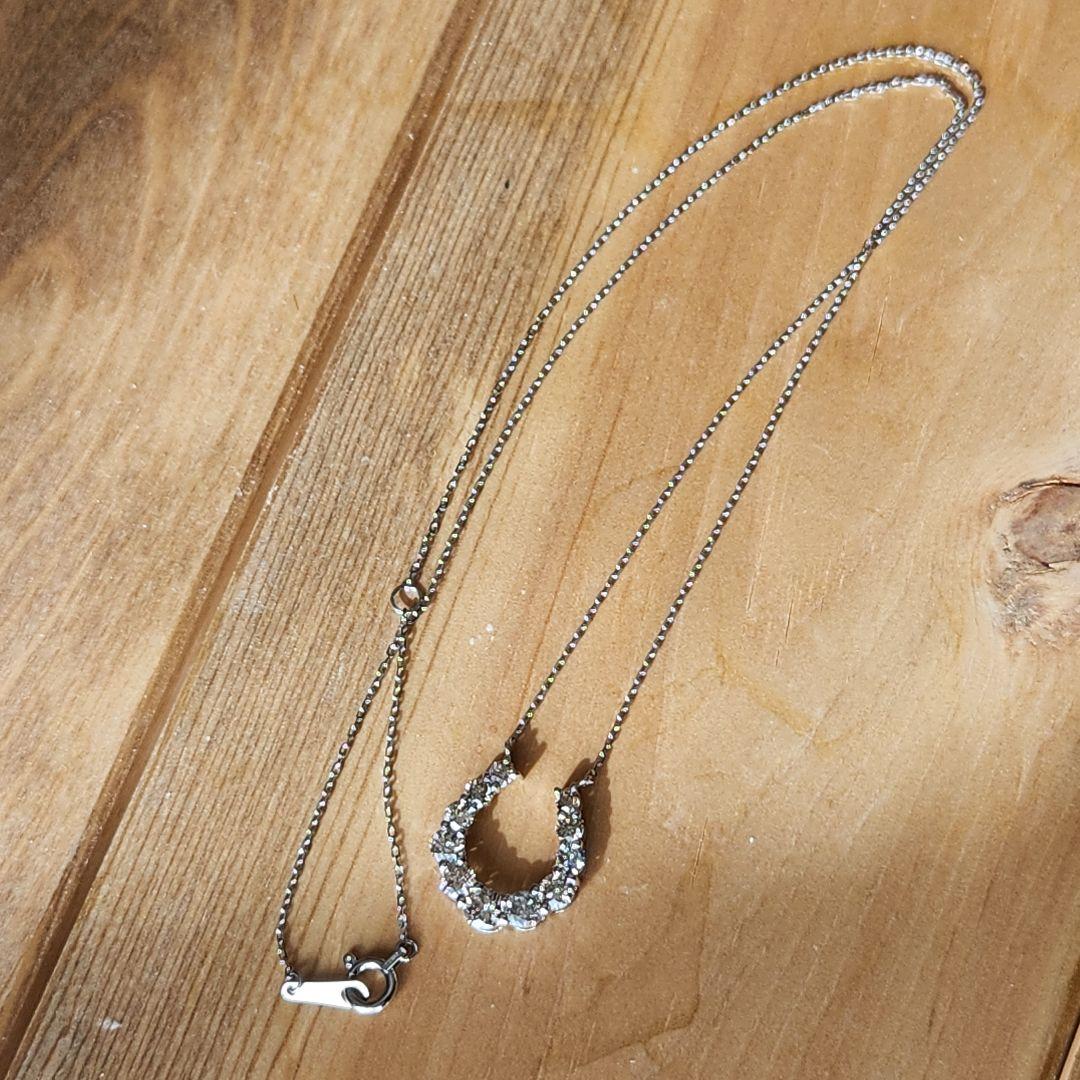 Kou 天然ダイヤモンド 1.0Ct ホースシュー Pt900 Pt850