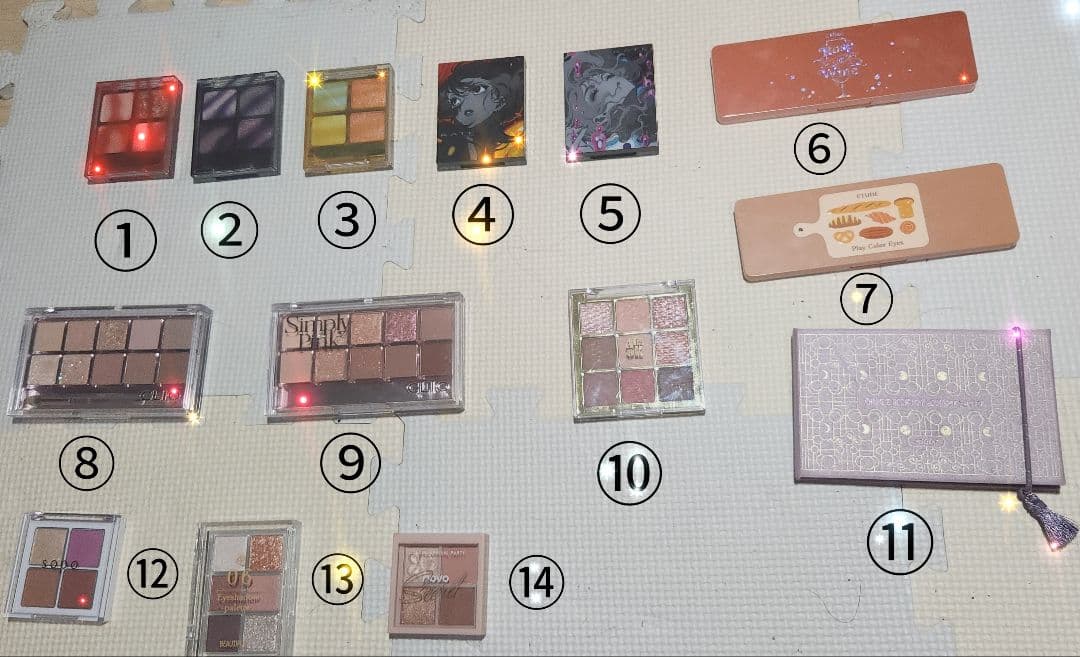 アイシャドウパレット まとめ売り