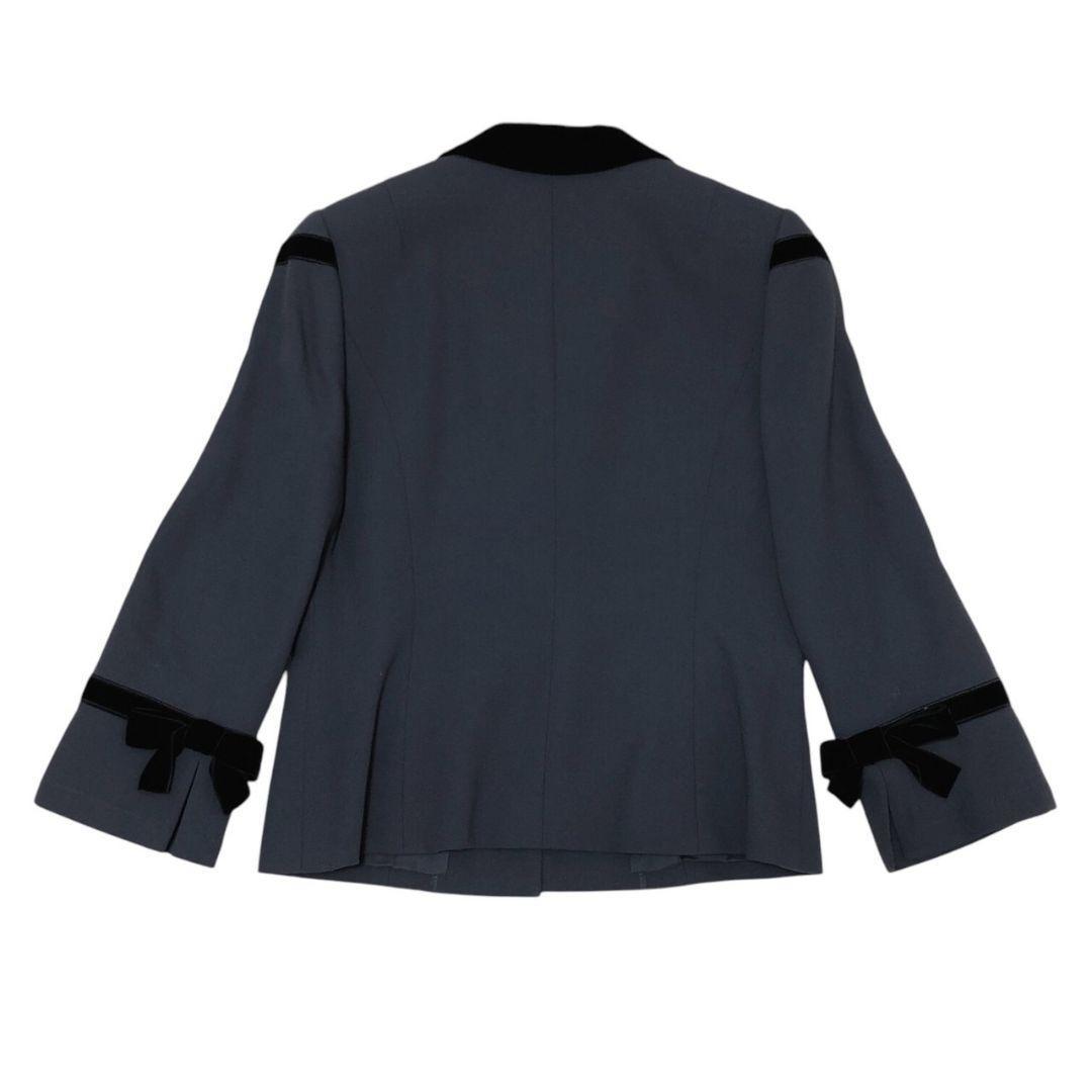 極美品★ジュンアシダ リボン セットアップ スーツ上下 ジャケット スカート 9