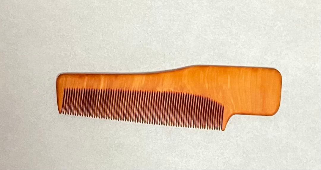 廣島つげ櫛　コーム　江戸東櫛 廣島政夫さん