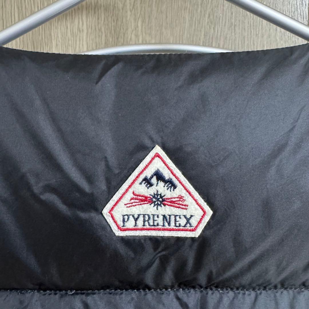 Pyrenex ダウンベスト BIRD Lサイズ/ブラック/HMN020