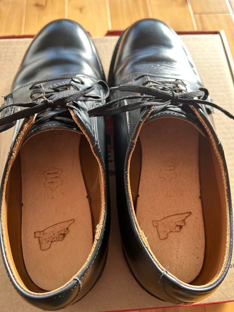 レッドウィング　ポストマン 101ブラック 10D箱付き　28cm