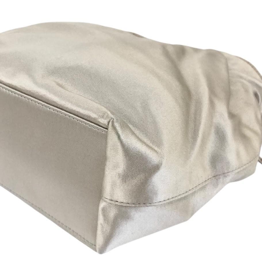 ☆Dior クリスチャンディオール リスパール サテン ハンドバッグ