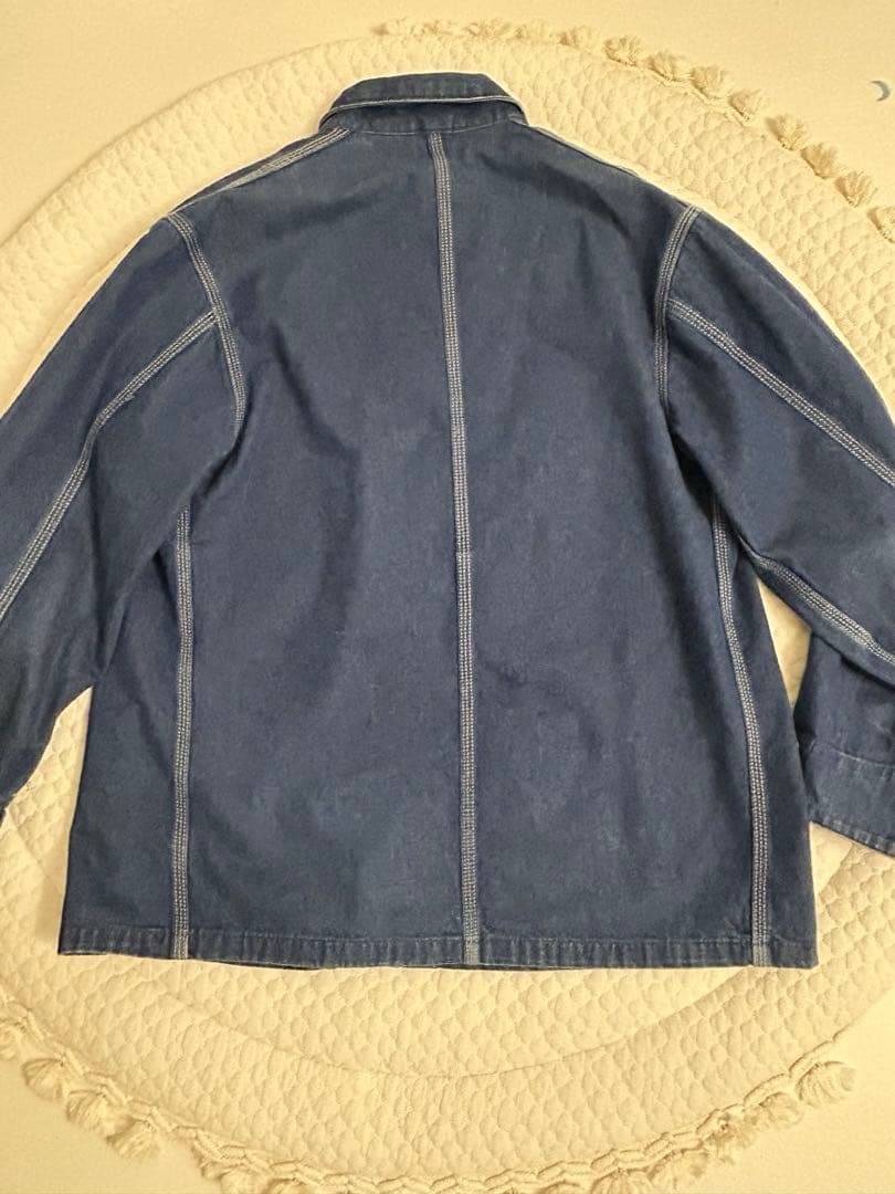 か*ん様 90sカーハートUSA製 デニム カバーオール チョアコート